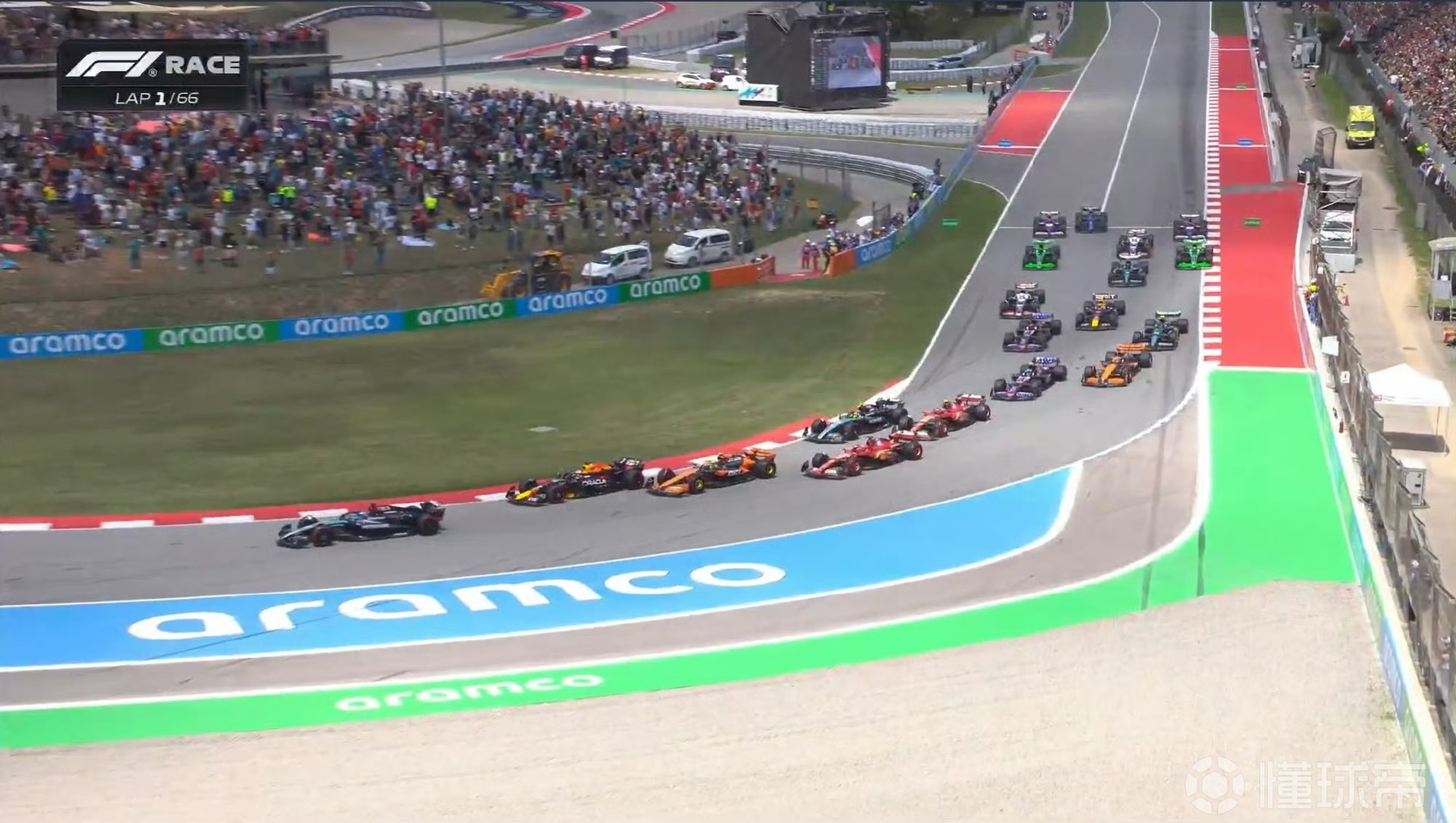 雷诺车队力克威廉姆斯，勒克莱尔统治全场