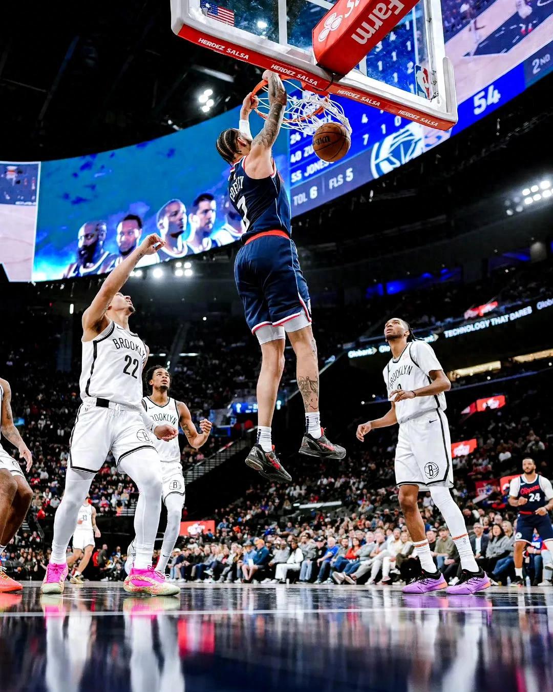 快船逆转公牛,哈登关键制胜 快船逆转公牛,哈登关键制胜