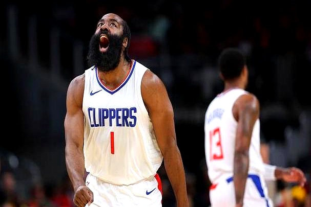 快船逆转公牛,哈登关键制胜 快船逆转公牛,哈登关键制胜