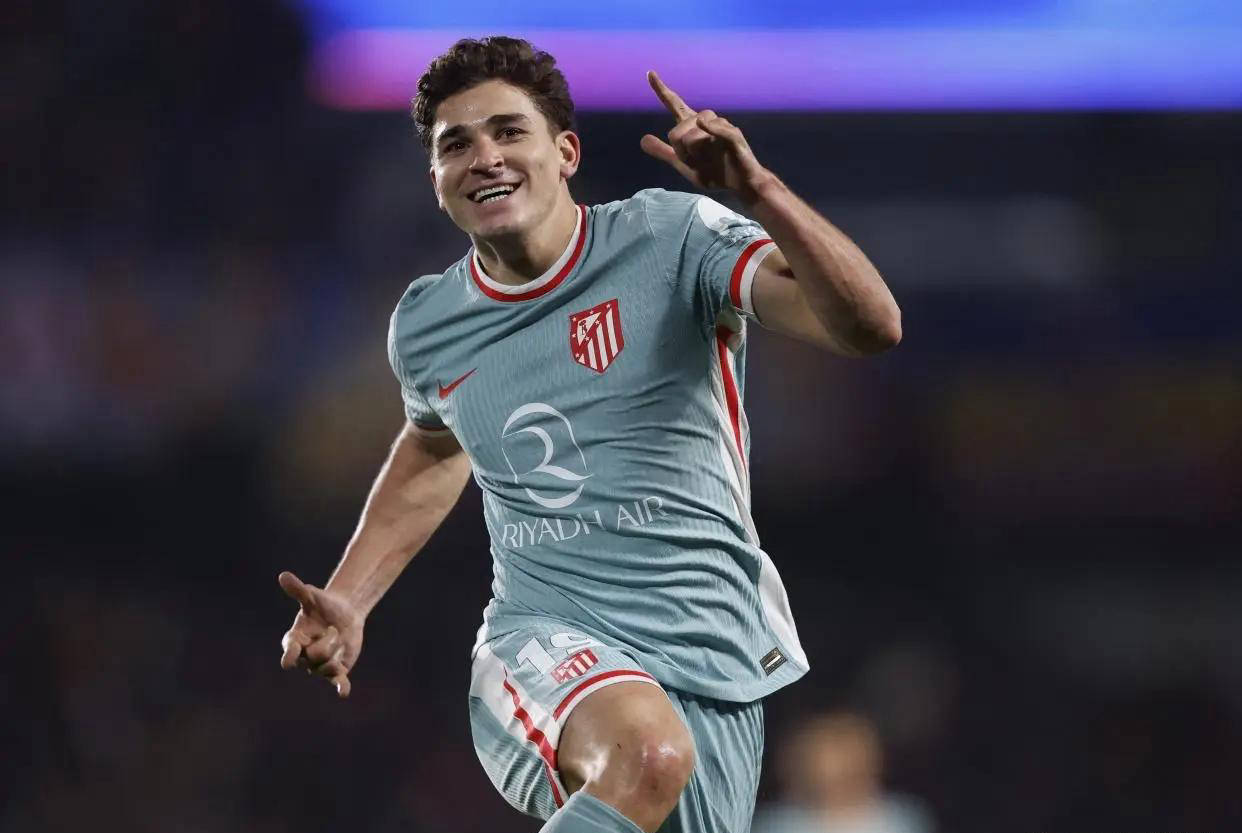 马德里竞技完胜美国，阿尔瓦雷斯扛起全队